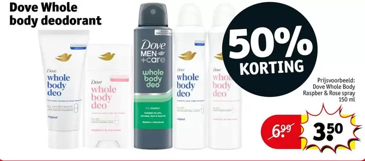 Dove - Whole body deodorant