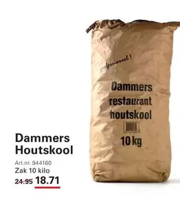 Houtskool Zak 10 kilo
