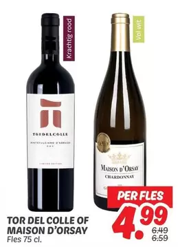 TOR DEL COLLE OF MAISON D'ORSAY
