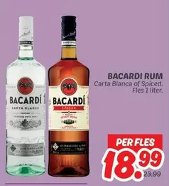Bacardi - RUM Carta Blanca Of Spiced