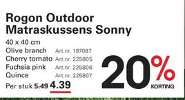 Pink - Matraskussens Sonny