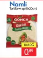 Tortilla wrap