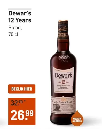 Dewar's - 12 Years Blend