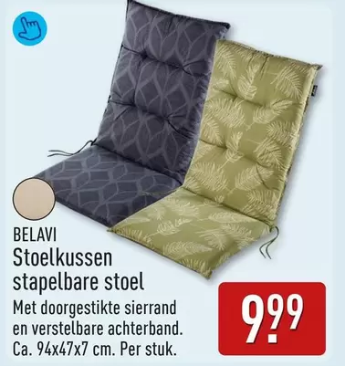 Stoelkussen stapelbare stoel