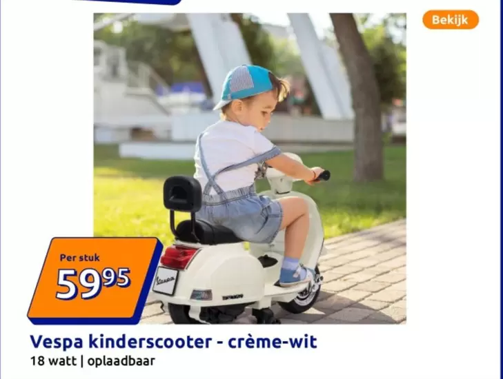 Vespa - Kinderscooter