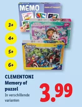 Avengers - Memory of puzzel