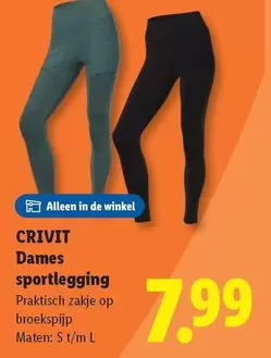 De - Dames sportlegging