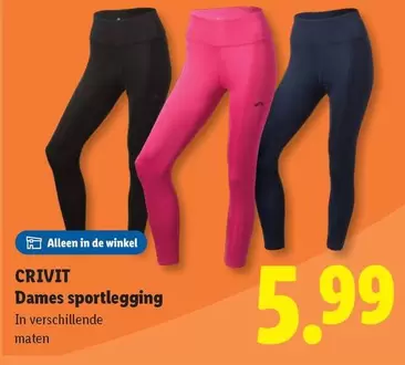De - Dames sportlegging