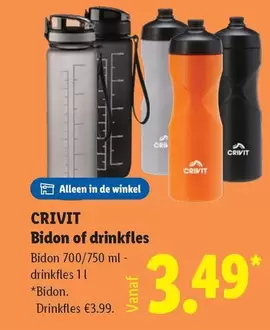 De - Bidon of drinkfles