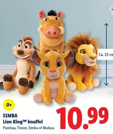 Lion King knuffel