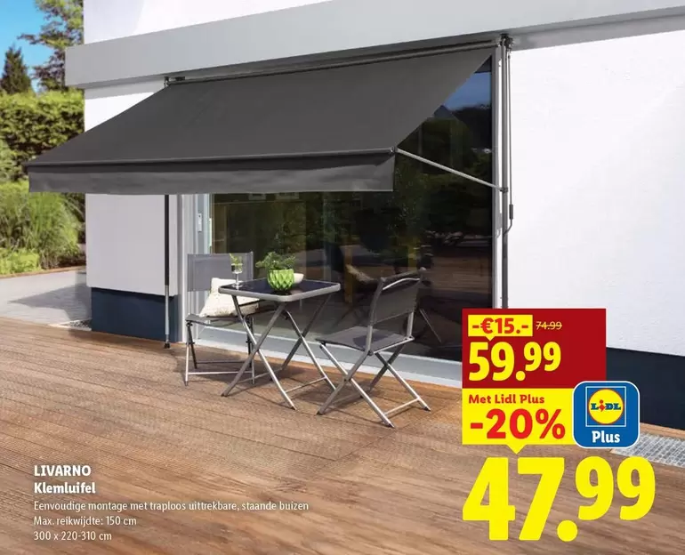 max - LIVARNO Klemrollo