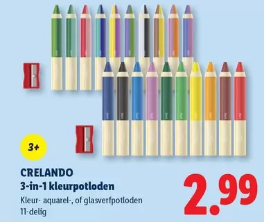 3-in-1 kleurpotloden