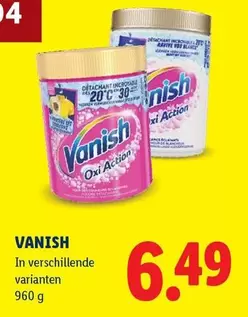 Vanish - Oxi Action