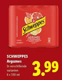 Schweppes - Argumes