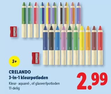 3-in-1 kleurpotloden