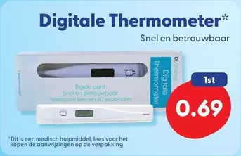 De - Digitale Thermometer