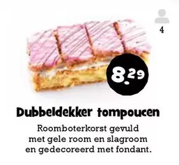 Dubbeldekker tompoucen