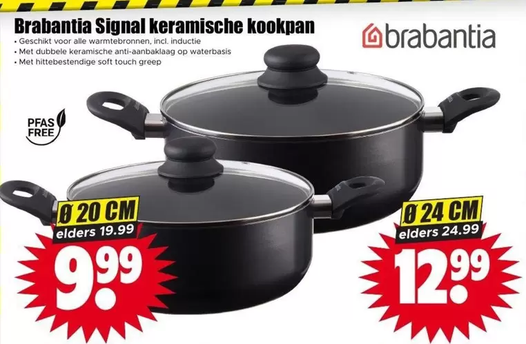 Brabantia -  Signal keramische kookpan