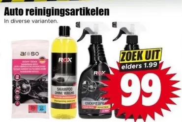 Auto reinigingsartikelen