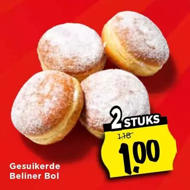 Gesuikerde Beliner Bol