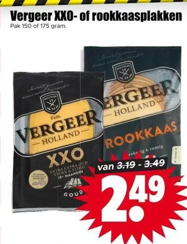 extra - XXO- of rookkaasplakken