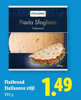 GE - Piada Sfogiliata Flatbread