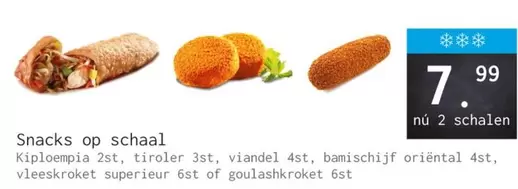 Op - Snacks op schaal