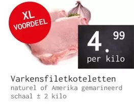 Varkensfiletkoteletten
