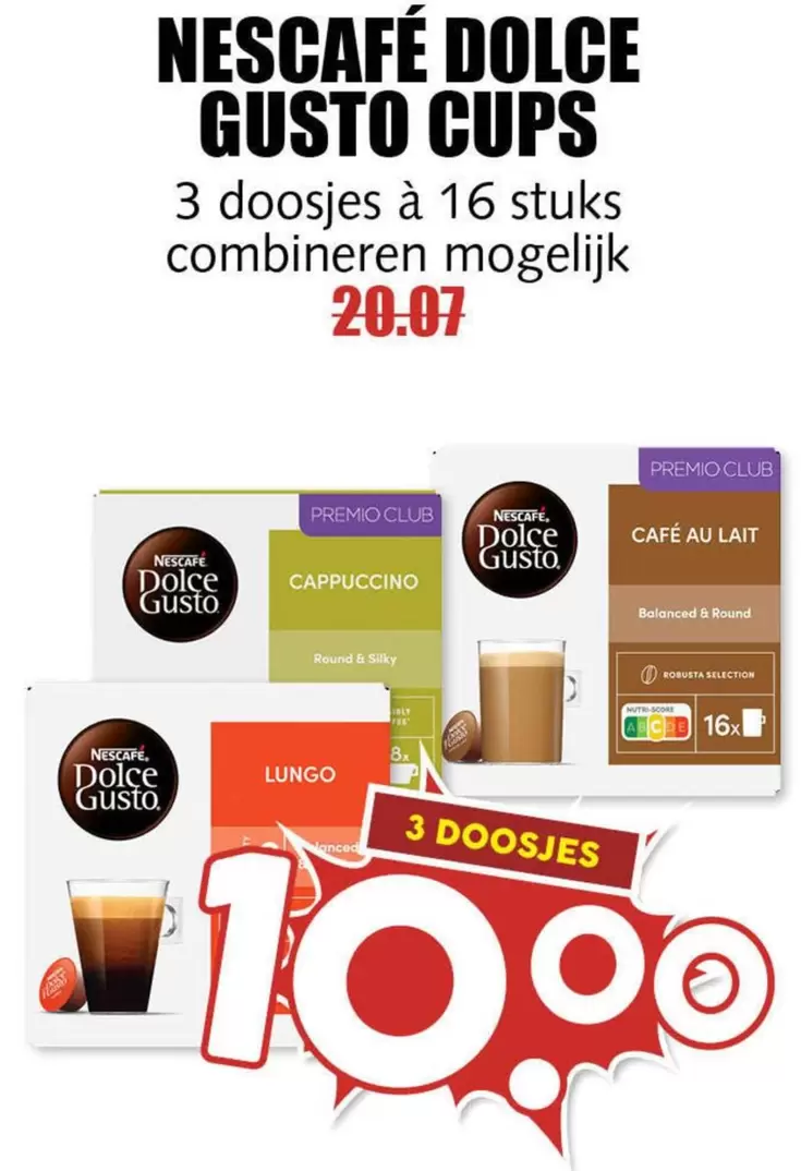 Nescafé - DOLCE GUSTO CUPS