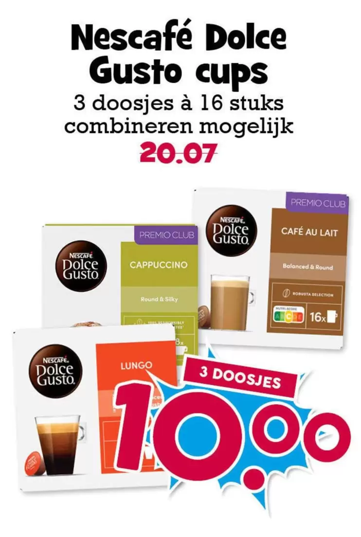 Nescafé - Dolce Gusto cups