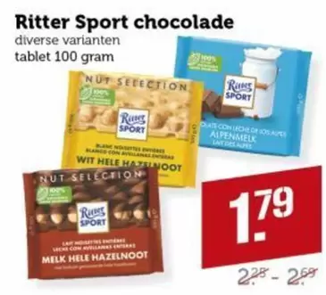 De - Ritter Sport chocolade
