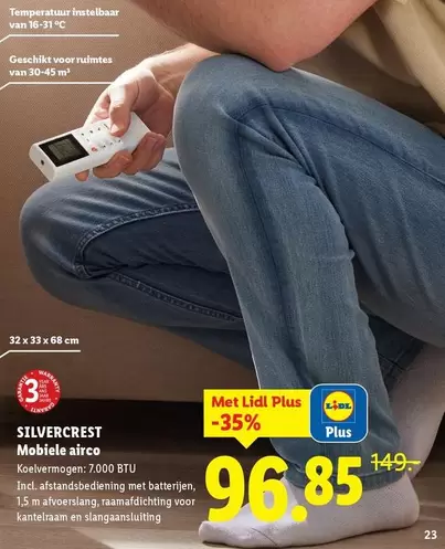 Airco - SILVERCREST Mobiele airco