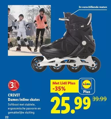 Dames inline skates