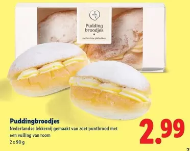 Puddingbroodjes