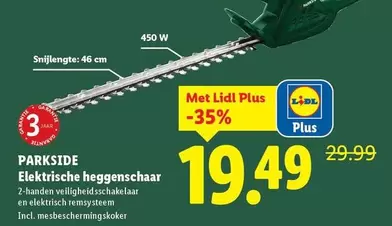 Elektrische heggenschaar