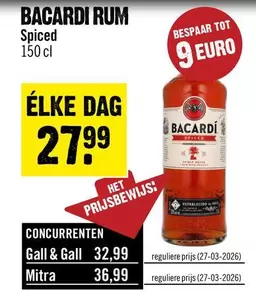 Bacardi - BACARDI RUM Spiced
