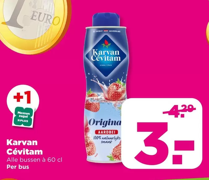 Euro - Karvan Cévitam Origina Aardbei