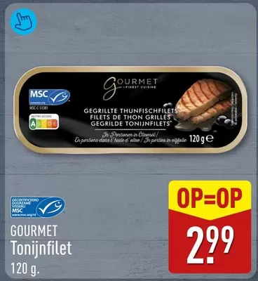 Gourmet - Gegrilde Tonijnfilets
