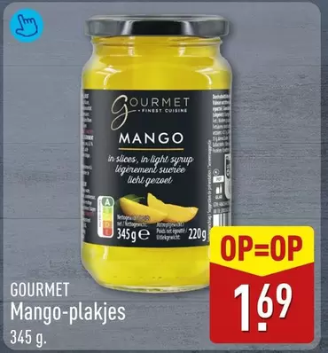 Gourmet - Mango-plakjes