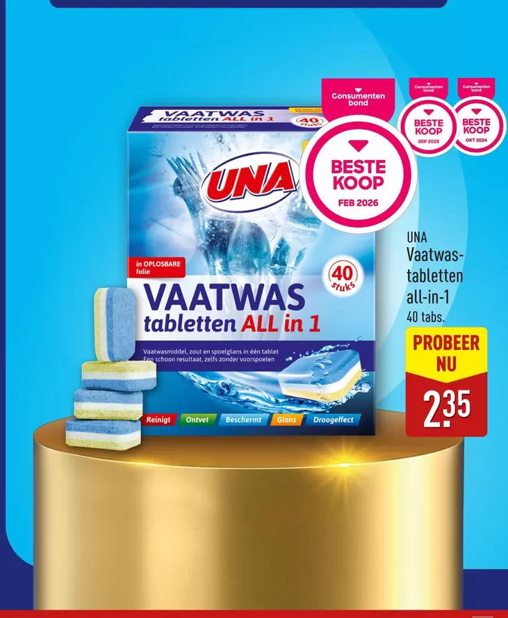 Vaatwas tabletten ALL in 1