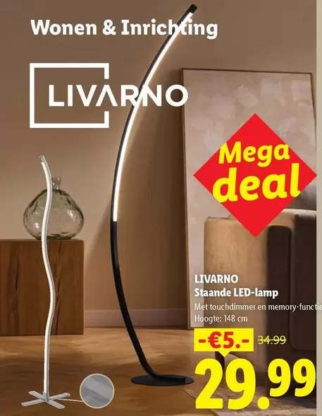 mega - Staande LED-lamp