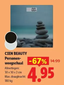 Beauty - Personeens-weegschaal