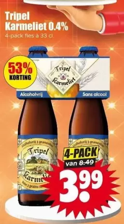 Tripel Karmeliet 0.4%