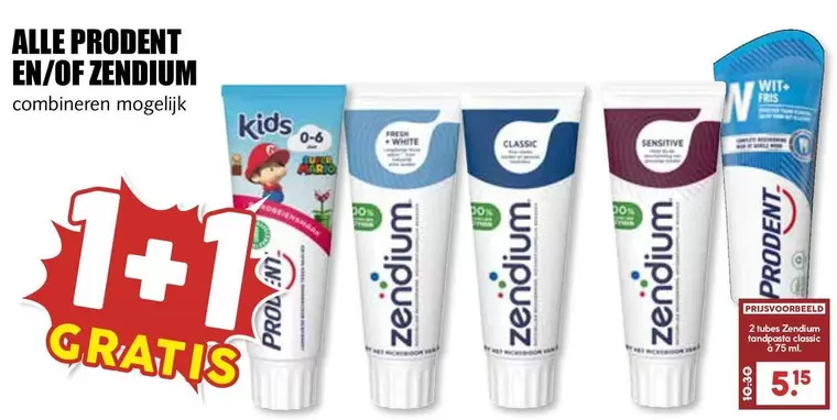 White - PRODENT EN/OF ZENDIUM