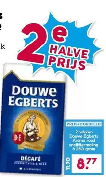 Douwe Egberts -  Aroma rood snelfiltermaling