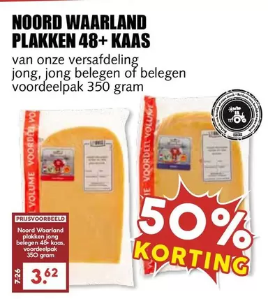 NOORD WAARLAND PLAKKEN 48+ KAAS