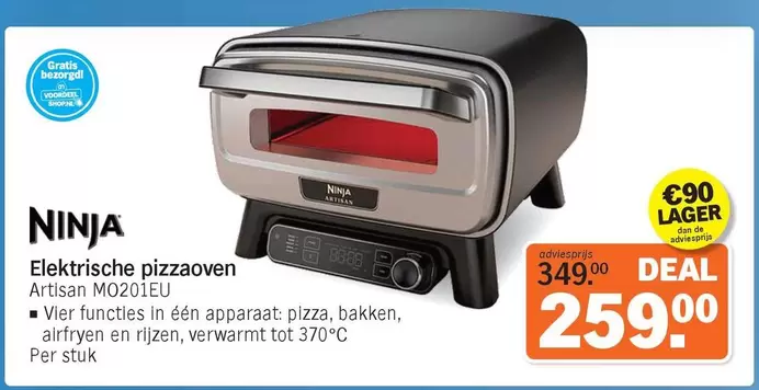 ninja - Elektrische pizzaoven Artisan MO201EU