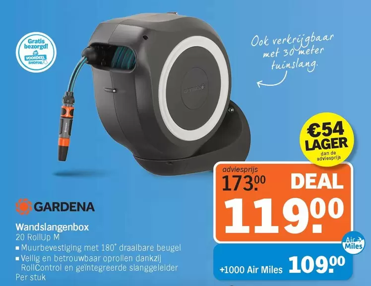 Gardena - Wandslangenbox 20 Rollup M