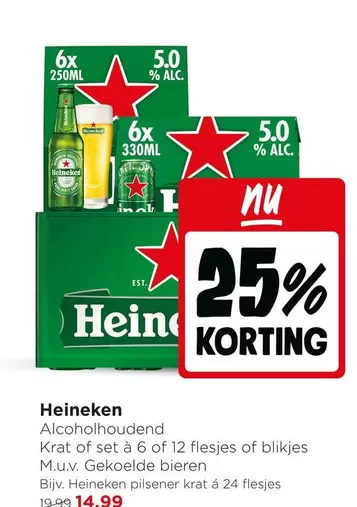 Heineken - Alcoholhoudend krat