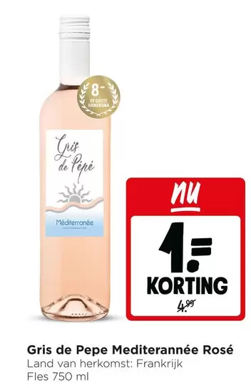 De - Gris de Pepe Mediterranee Rosé